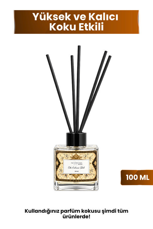 YASEMİN KOKULU ODA KOKUSU PARFÜMLÜ BAMBU ÇUBUKLU 100 ML