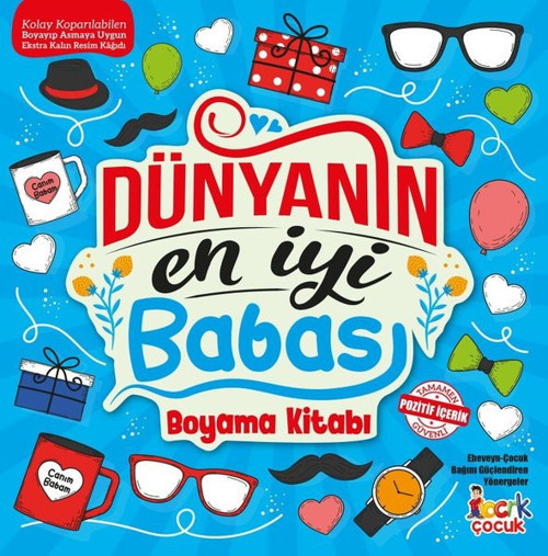 Dünyanın En İyi Babası Boyama Kitabı