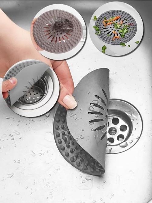 Yuvarlak Silikon Süzgeçli Lavabo Tıpası MIT1068