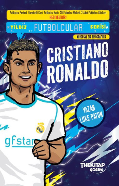 Cristiano Ronaldo Kitabı ve Koleksiyonu! Yıldız Futbolcular Serisi