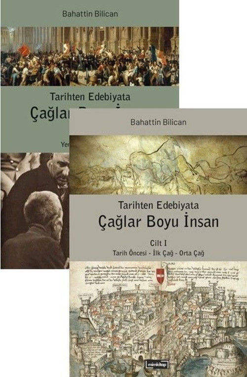 Tarihten Edebiyata Çağlar Boyu İnsan Seti - 2 Kitap Takım