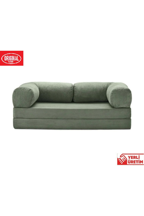 Comfort 200X100 Sünger Kanepe Yikanabilir Kadife Kumaşli