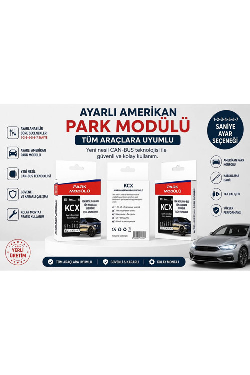 Ayarlı Amerikan Park Modülü Tüm Araçlara Uyumlu