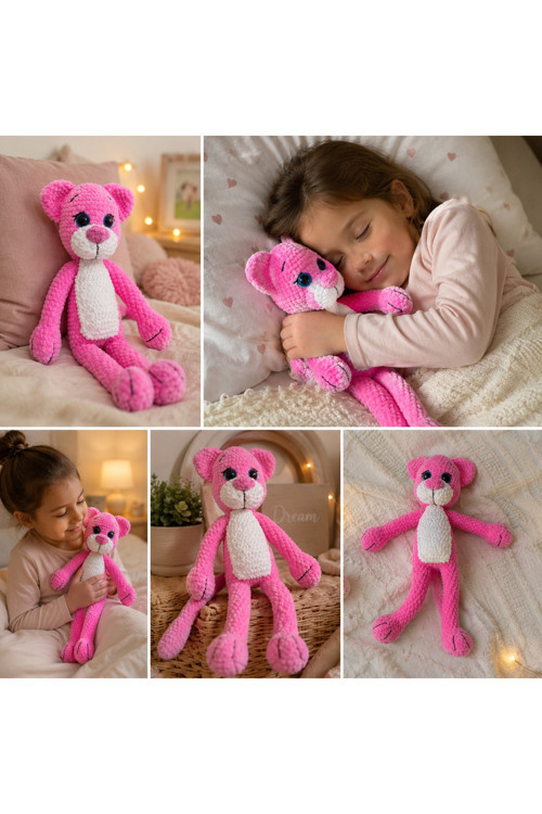Amigurami Pembe Panter