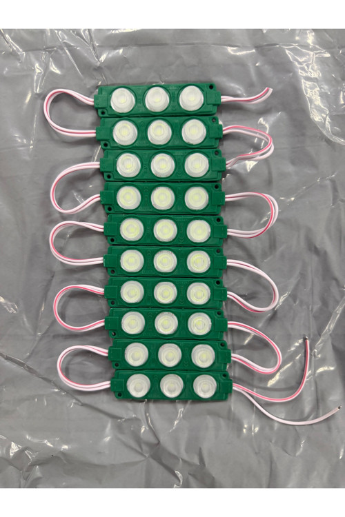 3W Modül Led 3030 12V Mercekli 10 Adet