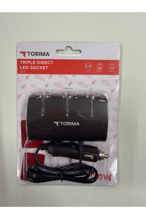 Araç Çakmaklık Çoğaltıcı Çakmak Girişli 3 Lü 120w