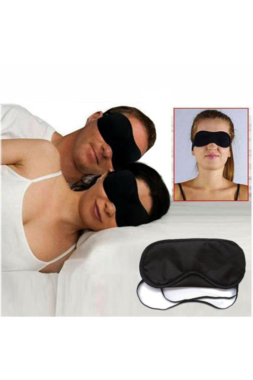 2 Adet Uyku Göz Bandı Seyahat Göz Yüz Maskesi Işık Önleyici Engelleyici Bant Maske Unisex