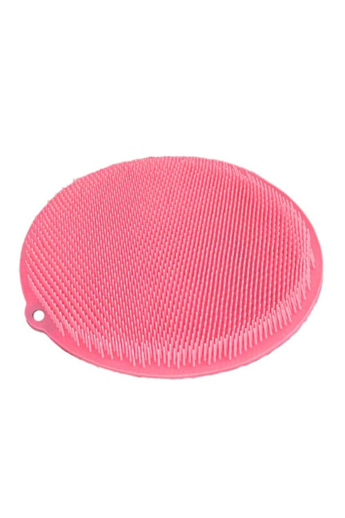 Yuvarlak Vantuzlu Banyo Sırt Kese Matı 26 cm