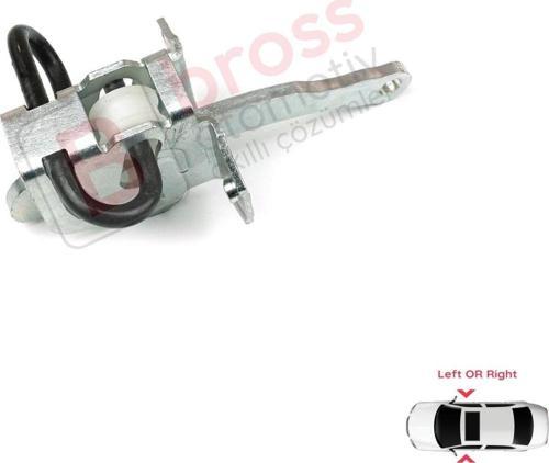 BMW 3 E36 Coupe Convertible 1990-1999 için Sağ veya Sol Kapı Gergisi 51218161782