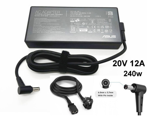 Asus Rog Zephyrus M16 Gu603zm-059w Adaptör Asus 240w Şarj Aleti Cihazı