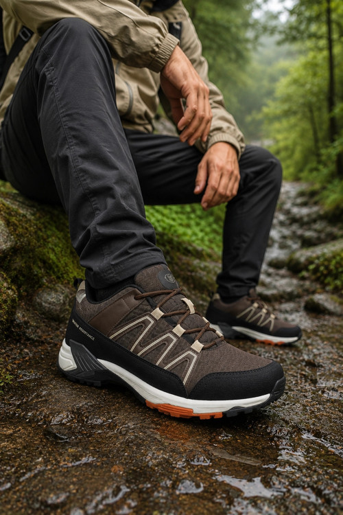 Stormer Outdoor Trekking Ayakkabısı – Suya Dayanıklı Su İtici Özellikli Günlük ve Doğa Yürüyüş Ayakk
