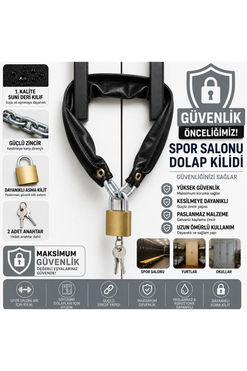 Üniversite Yurt Güvenlik – Dolap Kilidi Öğrenci Yurt Seti