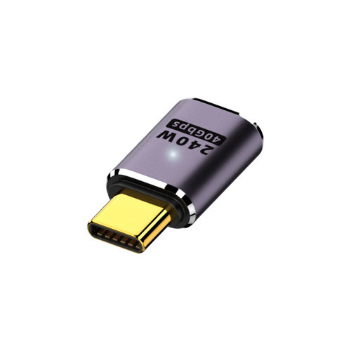 Type-C Erkek - Dişi Şarj Adaptörü, PD240W 40GB Yüksek Hızlı Şarj Adaptörü