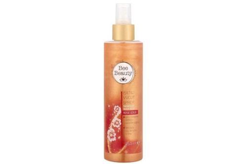 Rose Gold Işıltılı Vücut Spreyi 250 ML