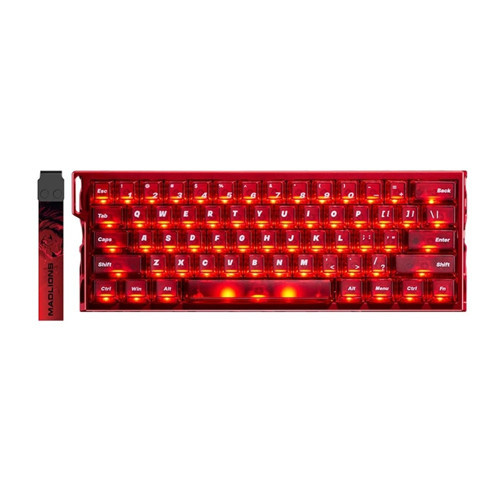 FGG Madlions MAD Light 60 HE Full Aluminum 8K Manyetik Oyuncu Klavyesi