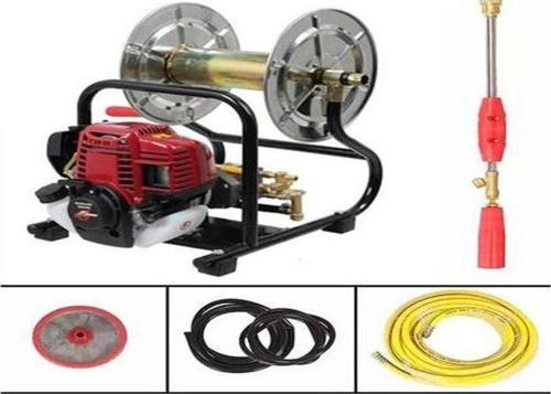 GP-900/4T Makaralı 4 Zamanlı İlaçlama Makinesi 25 Mt Hortum