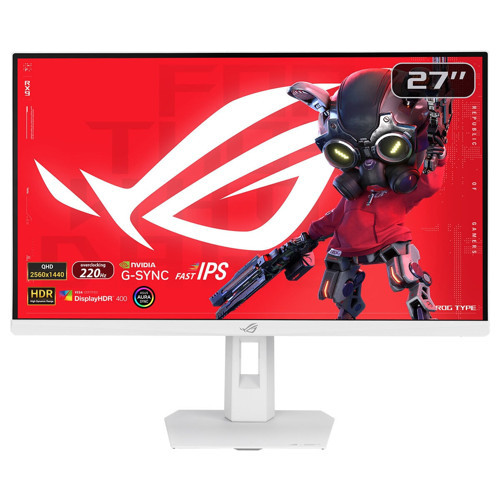 ROG Strix XG27ACSR-W 27 inç 220Hz 0.3ms 2K QHD Adaptive Sync Fast IPS Pivot Gaming Monitör