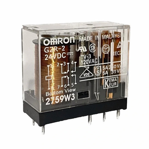 G2R-2 24VDC 5A Çift Kontak 8 Pin Power Relay Güç Rölesi
