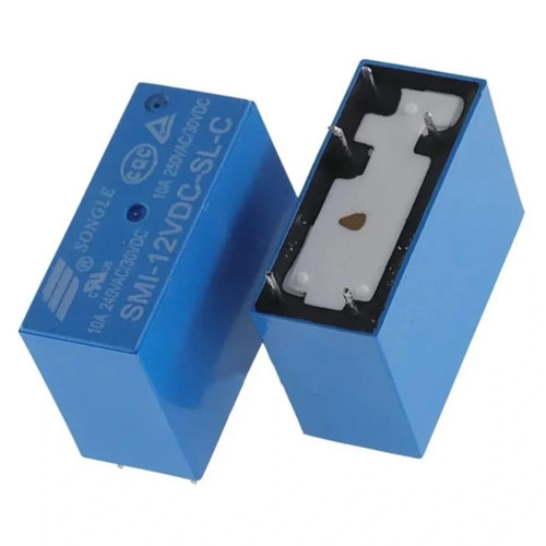SMI-12VDC-SL-C 10A 12V 5 Pin Tek Kontak Röle (HLS1)