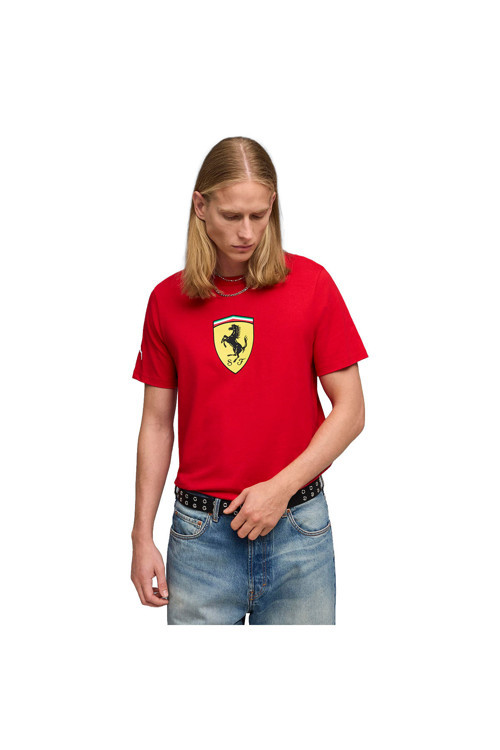 Ferrari Colored Shield Tee ERKEK TİŞÖRT 63531002