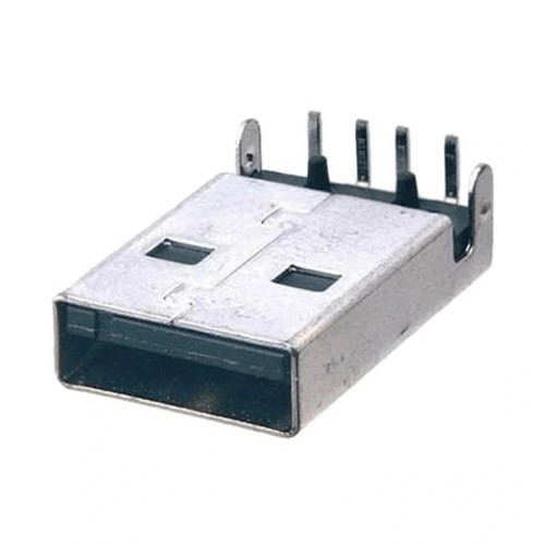 IC-264 USB Şase A Tip 90° Erkek Konnektör