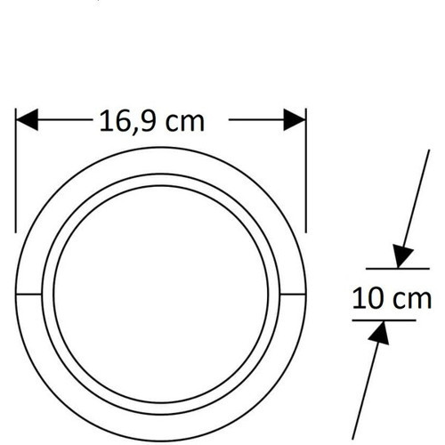 CT 7073 15W Bora Günışığı S.ü LED Aplik 6 Adet