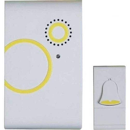 Uzaktan Kumandalı Zil CT-101 Su Geçirmez Beyaz Led Işıklı Modern Tasarım Özellikli
