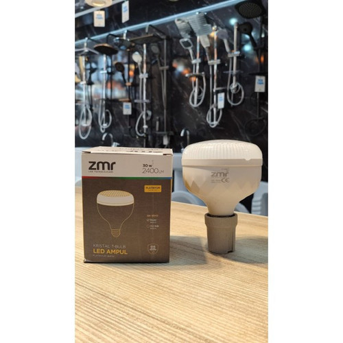 5 Adet 30 Watt Kristal Torch LED Ampul Beyaz Işık 6500K