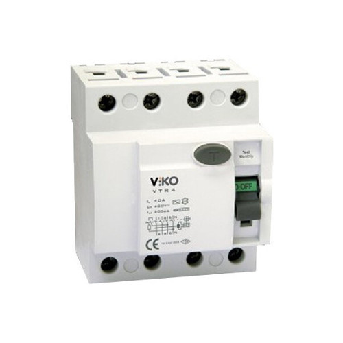 Kaçak Akım Koruma Rölesi 3X40A 30MA VİKO-VTR4-4030