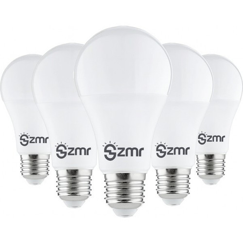 105/B.65 5'li Paket LED Ampul 15W 6500K Beyaz Işık E27 Duylu Enerji Tasarruflu Uzun Ömürlü