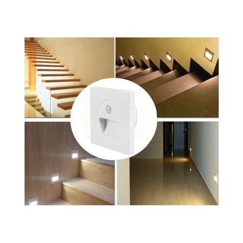 CT-5170 1W Sensörlü Ledli Koridor Armatürü Beyaz Işık