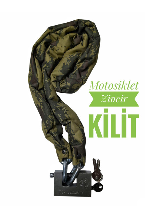 Hard soldier Motorsiklet kilidi 1.20 Metre Motor Kilidi scooter kilidi