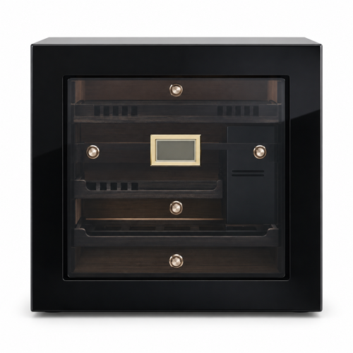 Siyah Üç Katlı Humidor PHUM0250