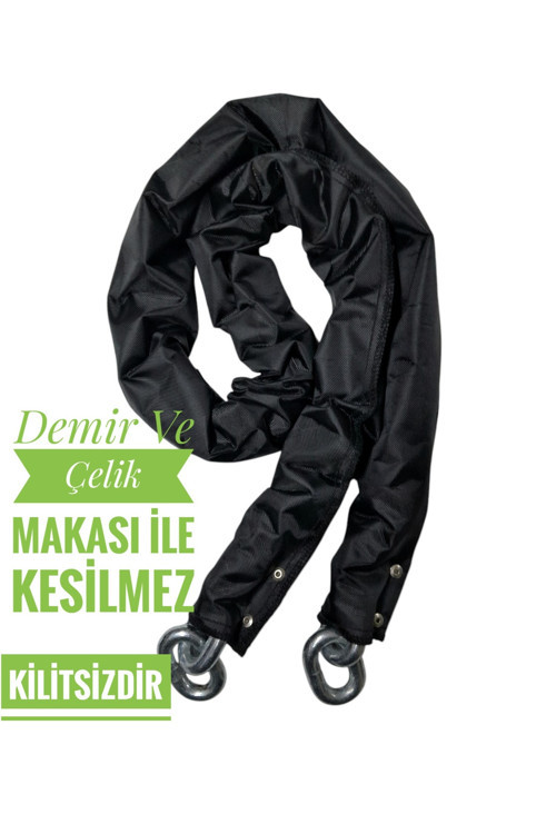 14 mm 2 metre Kesilmez motorsiklet Zincir Kilit Motor Kilidi Motorsiklet Kilidi