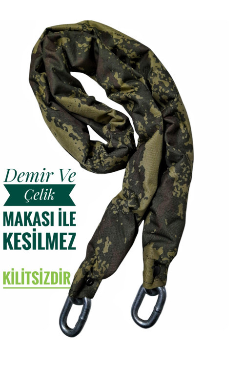 Strong Grade 10 mm 1 metre 50 cm Kesilmez motorsiklet Zincir Kilit Motor Kilidi Motorsiklet Kilidi