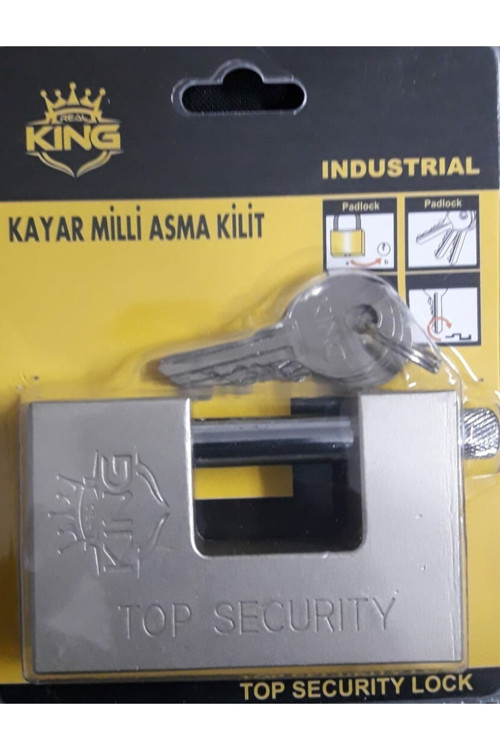 King Asma Kayar Milli Kilit 70 Mm