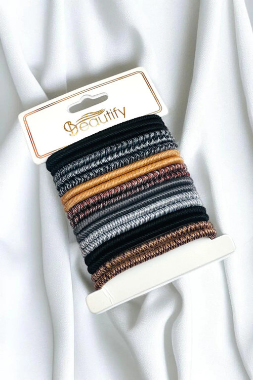 18 ADET KALİTE LASTİK TOKA SET
