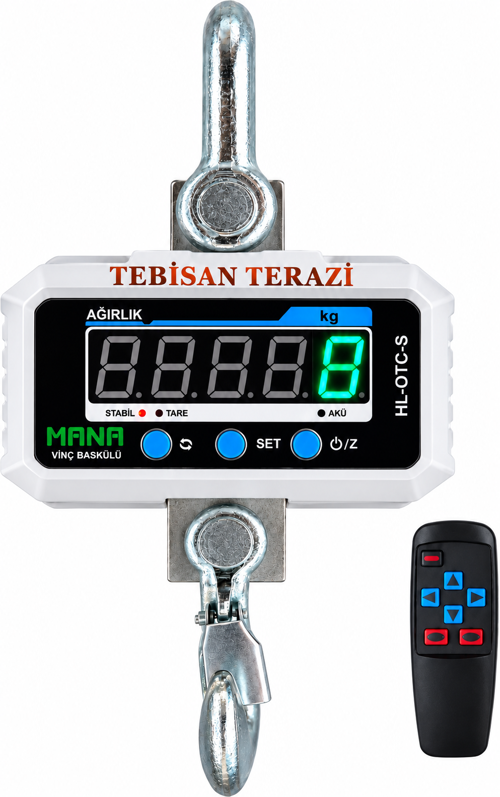 VİNÇ BASKÜL 3TON 200GR TARTIM OTC-S