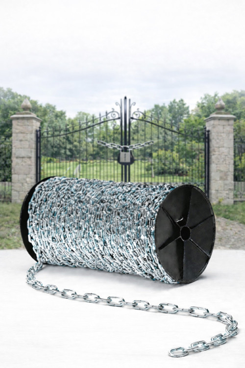 3 mm Galvaniz Zincir 5 Metre | Paslanmaz Sanayi Zinciri | Bahçe, Atölye ve Genel Kullanım