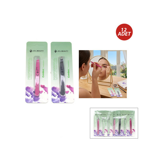 12 ADET LOVE CIMBIZ RENKLİ (2818)