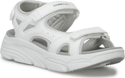 Gena 4Fx Beyaz Anatomik Çırtlı Spor Casual Sandalet