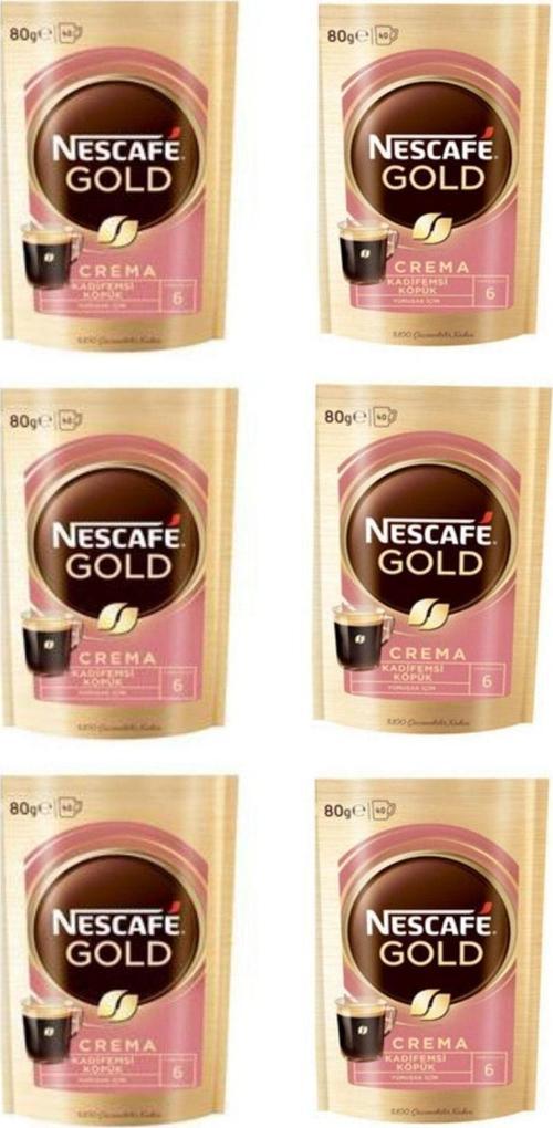 Gold Crema 80 Gr Ekonomik Paket 6x80 Gr