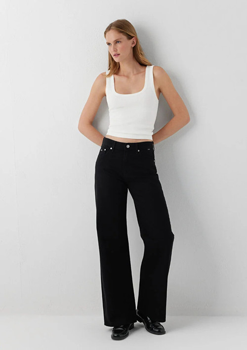 Mavi M1010152-A3801 Malibu Black Classic Denim Jean Kadın Kot Pantolon