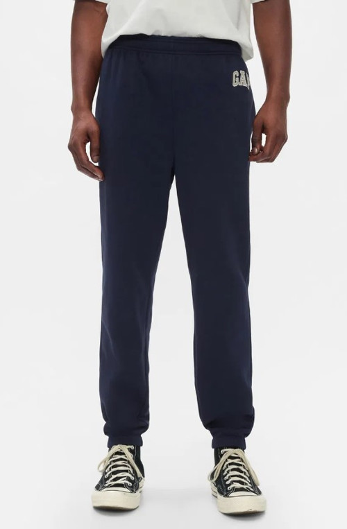 V-Herıtage 500382 Logo Gap Logo Fleece Jogger Fransız Havlu Kumaş Erkek Eşofman Altı