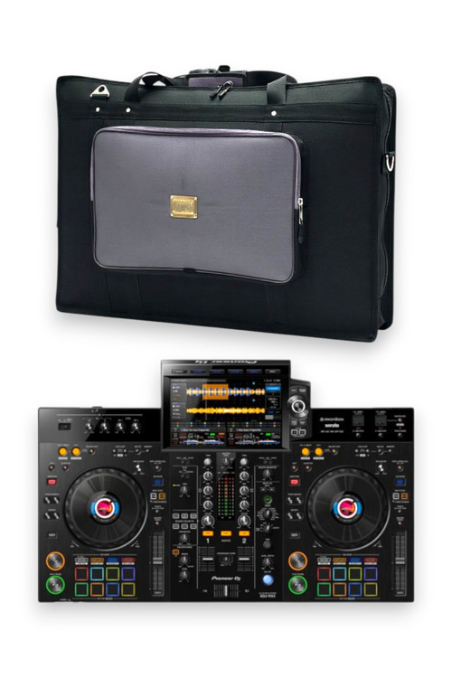 Xdj Rx3 Setup Için Uyumlu Çanta Soft Case Kılıf Siyah-Gri
