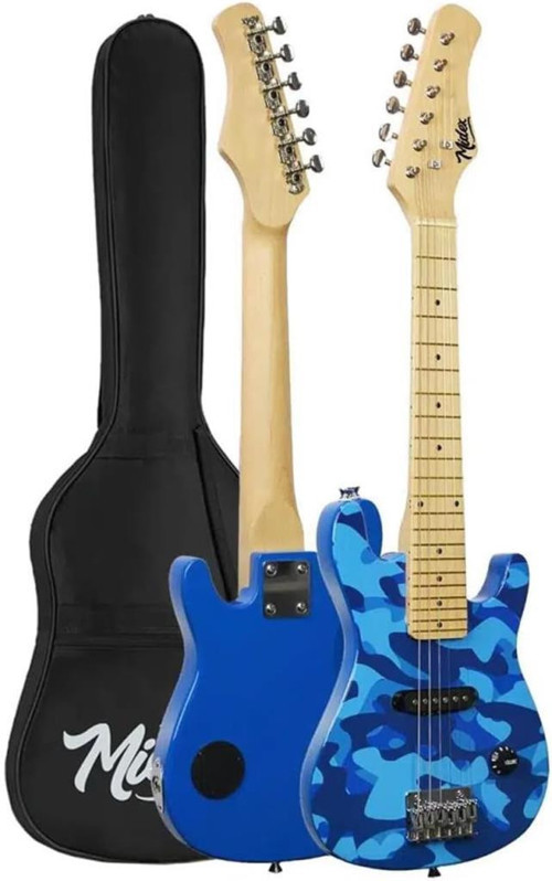 CEG-30BS 4-6 Yaş Çocuklar İçin Amfili Full 1/4 30 İnç Elektro Gitar Seti - TEŞHİR
