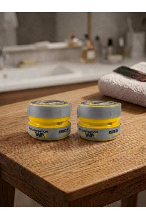 Casual Wax Natural Effect Saç Vaksı 150 ml - Keratin & ProV Complex Esnek Kontrol Vaks 2'li Set