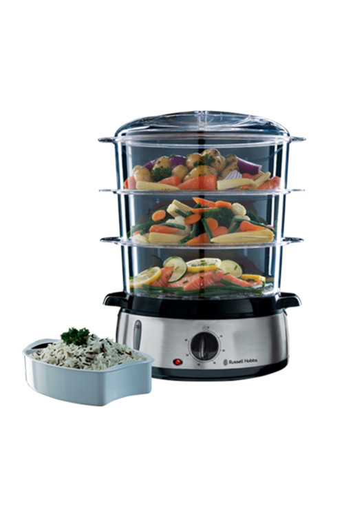 Cook at Home 3 Bölmeli Buharlı Pişirici 19270-56