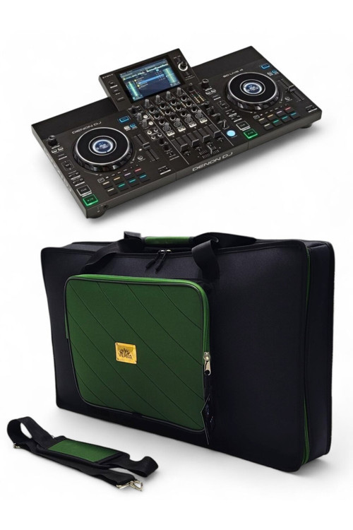 Xdj-rr Setup Için Uyumlu Çanta Soft Case Kılıf Siyah-Haki
