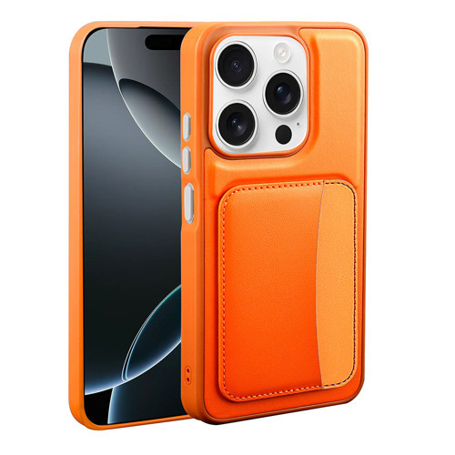 iPhone 15 Kılıf Kartlıklı Kamera Yükseltili Silikon